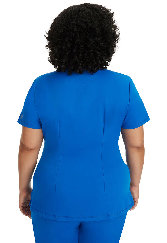 Healing Hands Scrubs Women's Monica Top Royal Blue | scrub-supply.com