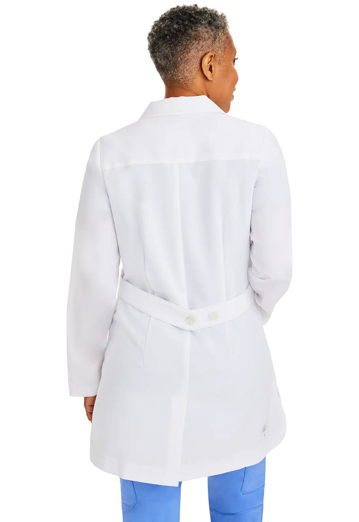 Healing Hands Scrubs Women's Fiona Lab Coat White | scrub-supply.com