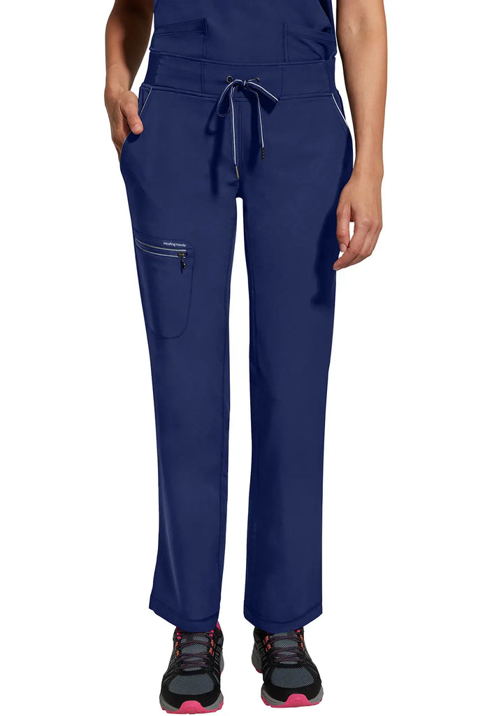 Healing Hands Scrubs Women's Nisha Pant Navy | scrub-supply.com