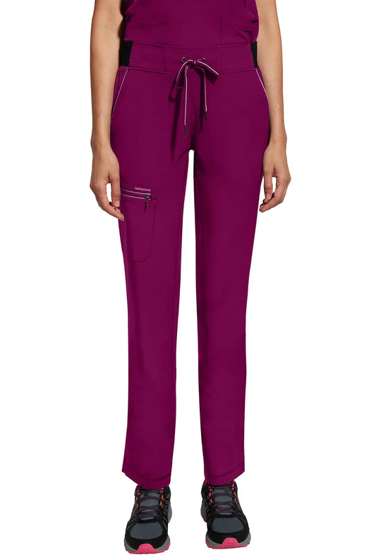 Healing Hands Scrubs Women's Nisha Pant Wine | scrub-supply.com