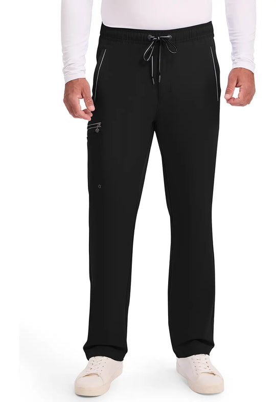 Healing Hands Scrubs Men's Noah Pant Black | scrub-supply.com