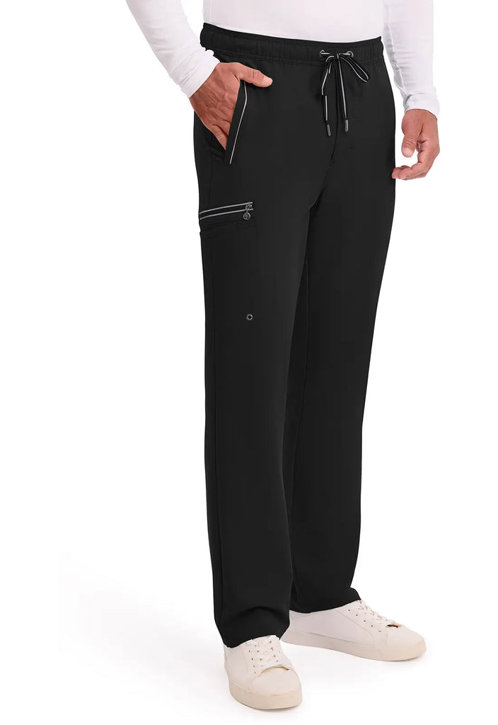 Healing Hands Scrubs Men's Noah Pant Black | scrub-supply.com