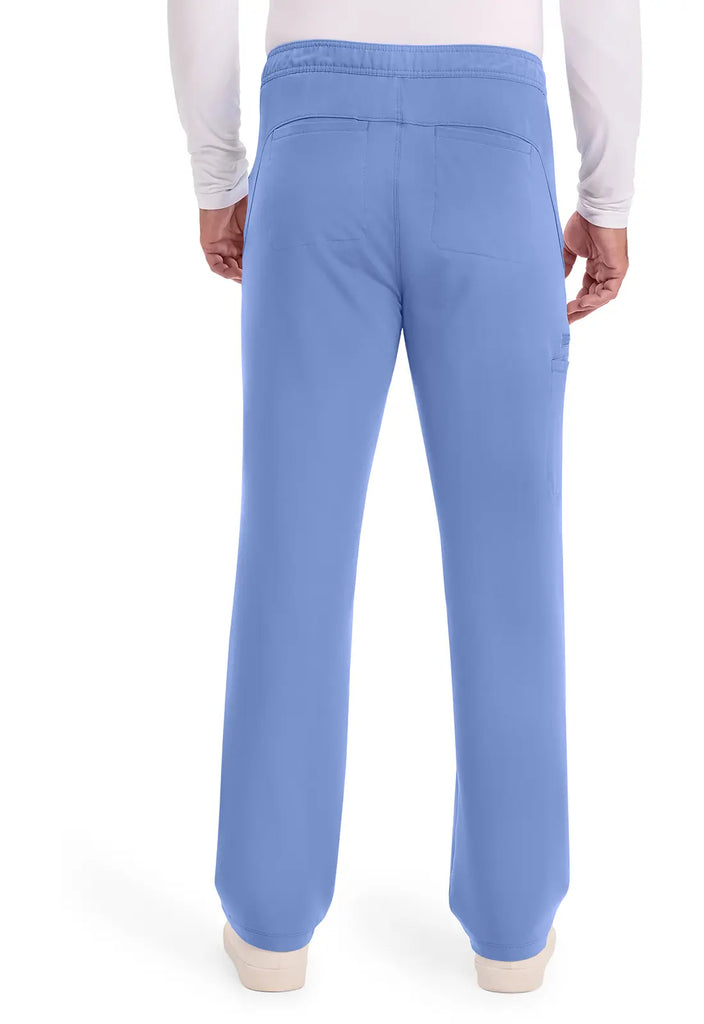 Healing Hands Scrubs Men's Noah Pant Ceil Blue | scrub-supply.com