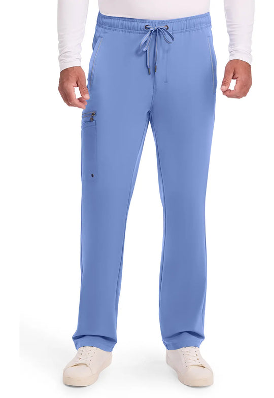 Healing Hands Scrubs Men's Noah Pant Ceil Blue | scrub-supply.com