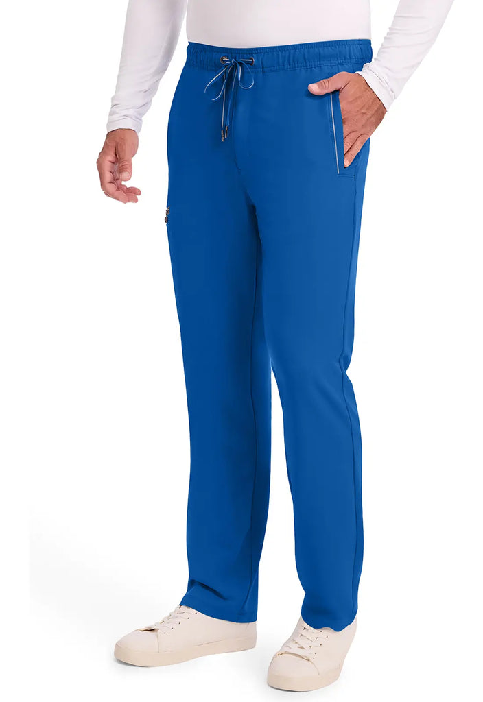 Healing Hands Scrubs Men's Noah Pant Royal Blue | scrub-supply.com