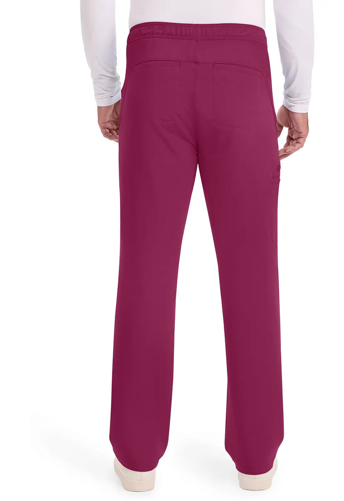 Healing Hands Scrubs Men's Noah Pant Wine | scrub-supply.com