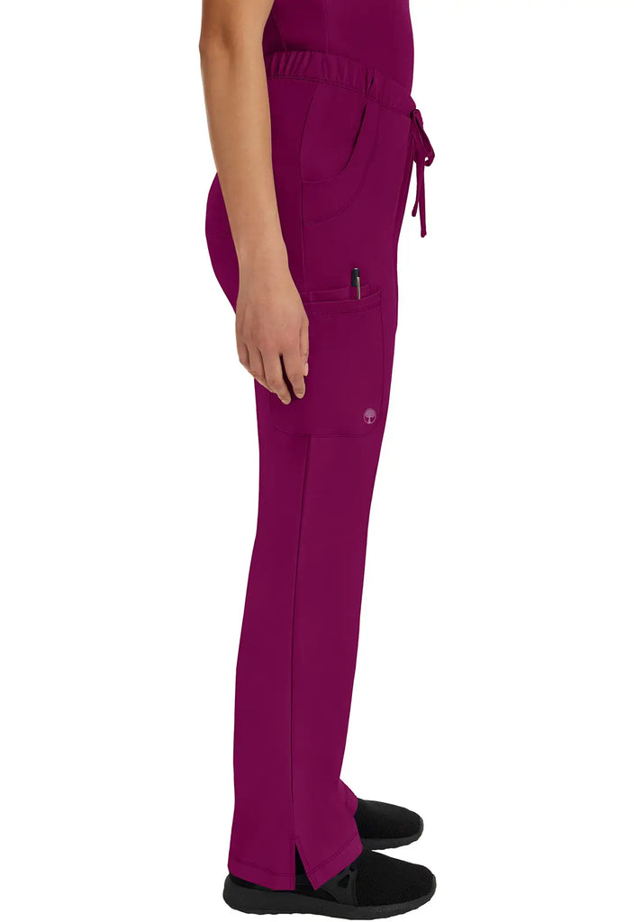 Healing Hands Scrubs Women's Rebecca Pant Wine | scrub-supply.com