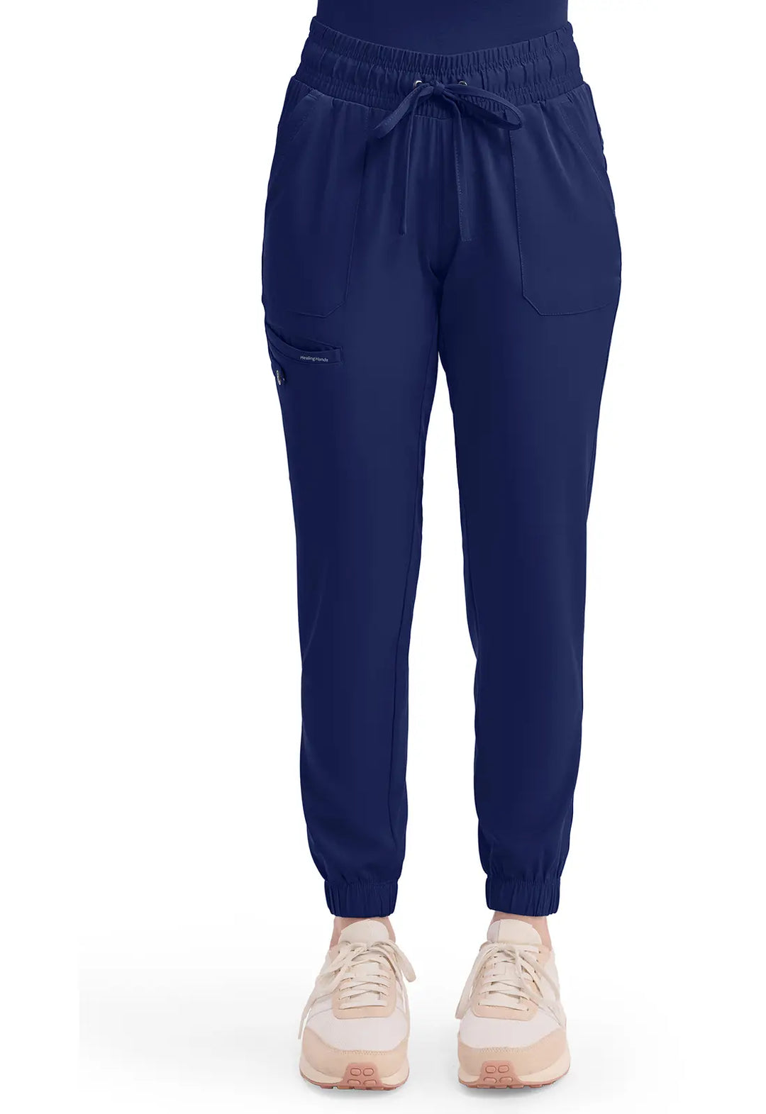 Healing Hands Scrubs Women's Renee Jogger Navy | scrub-supply.com