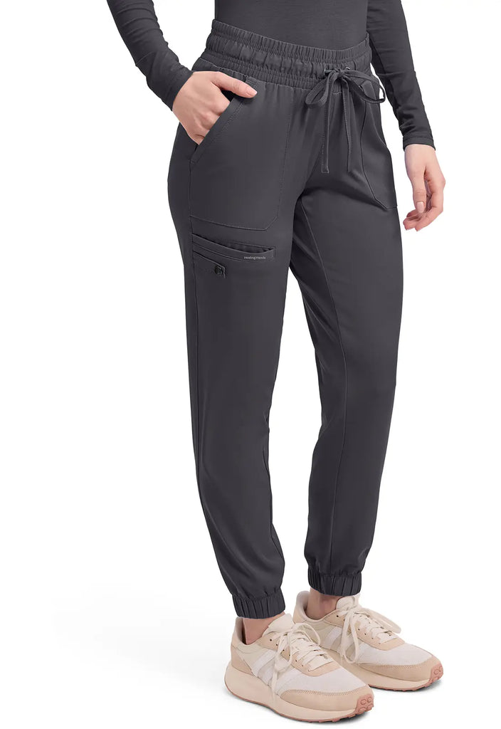 Healing Hands Scrubs Women's Renee Jogger Pewter | scrub-supply.com