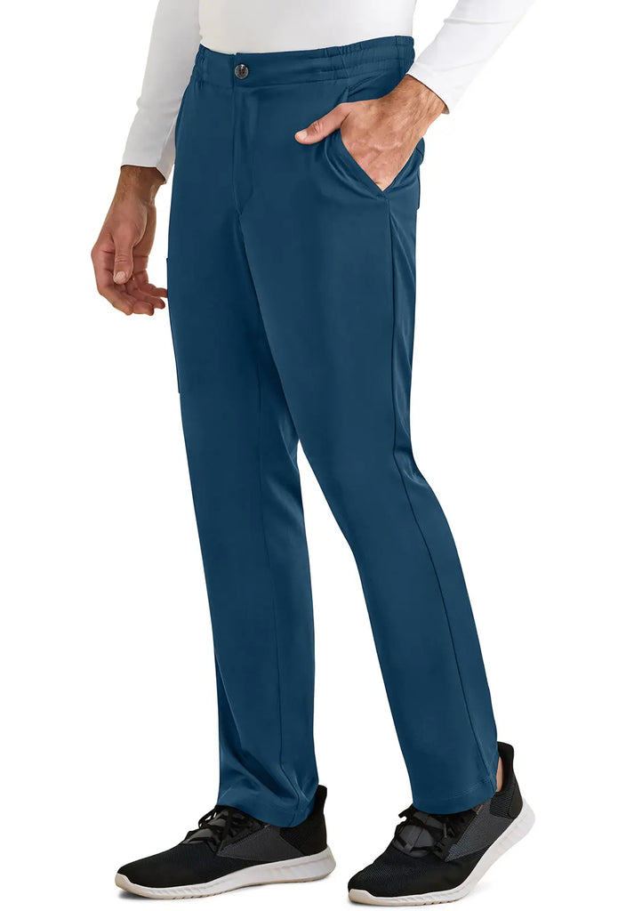 Healing Hands Scrubs Men's Ryan Pant Caribbean Blue | scrub-supply.com