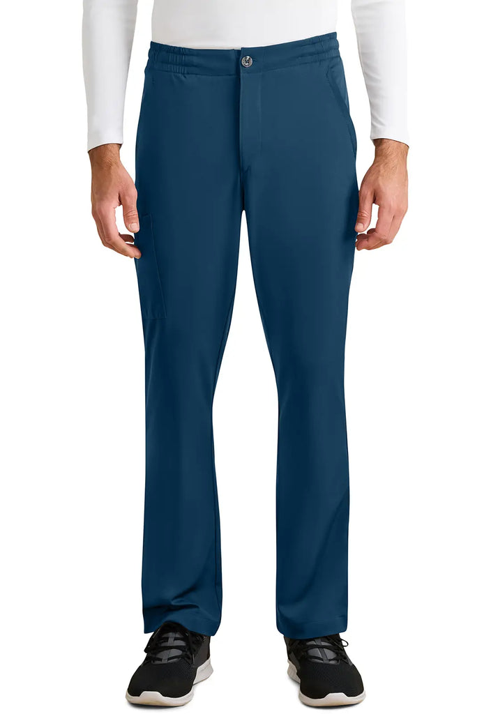 Healing Hands Scrubs Men's Ryan Pant Caribbean Blue | scrub-supply.com