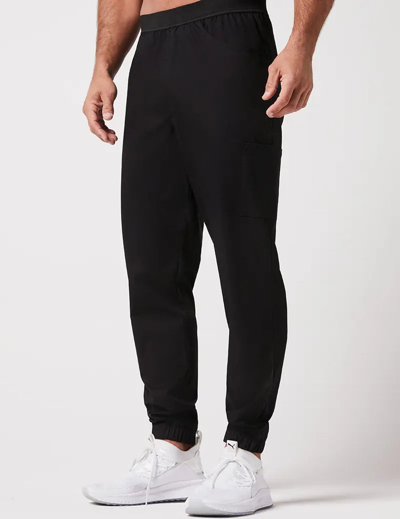 Jaanuu Scrubs Men's Classic Jogger Black | scrub-supply.com