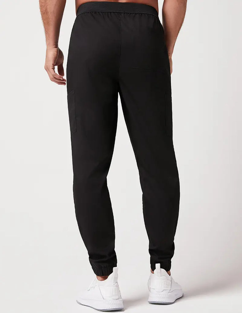 Jaanuu Scrubs Men's Classic Jogger Black | scrub-supply.com