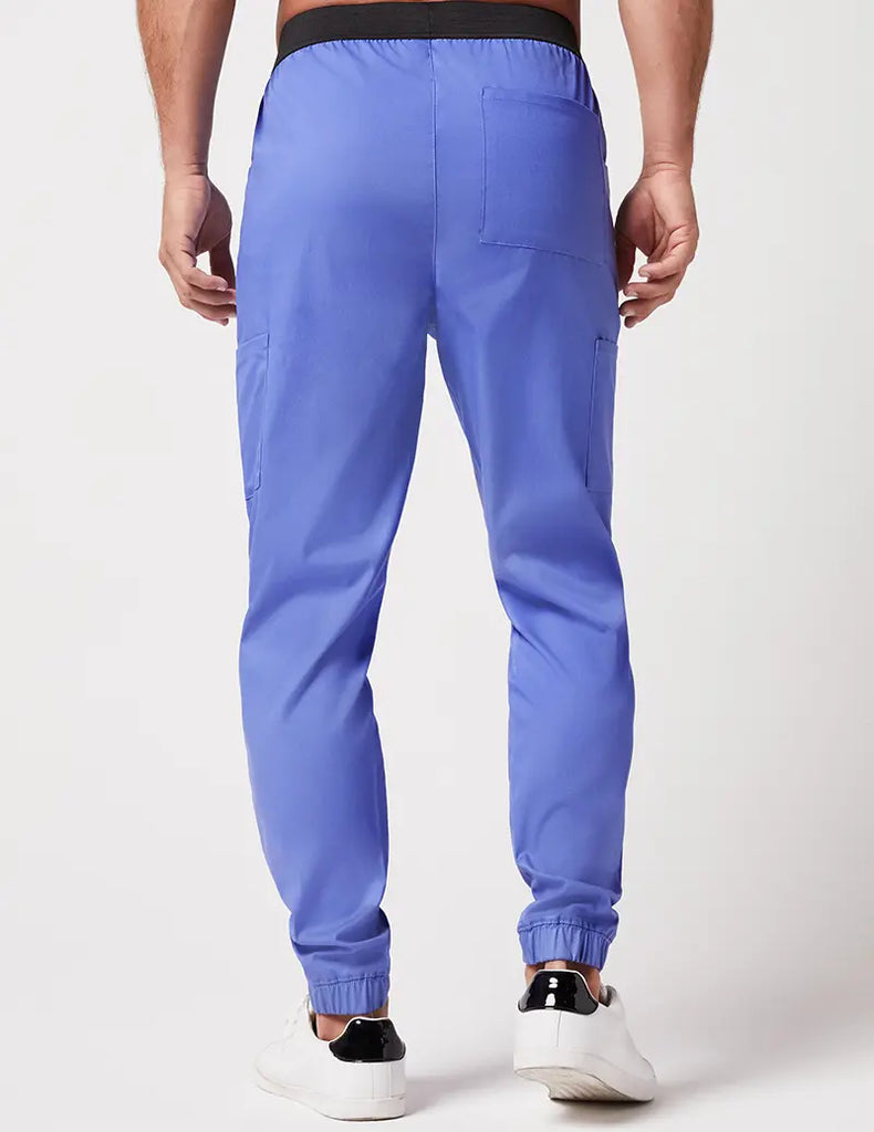 Jaanuu Scrubs Men's Classic Jogger Ceil Blue | scrub-supply.com