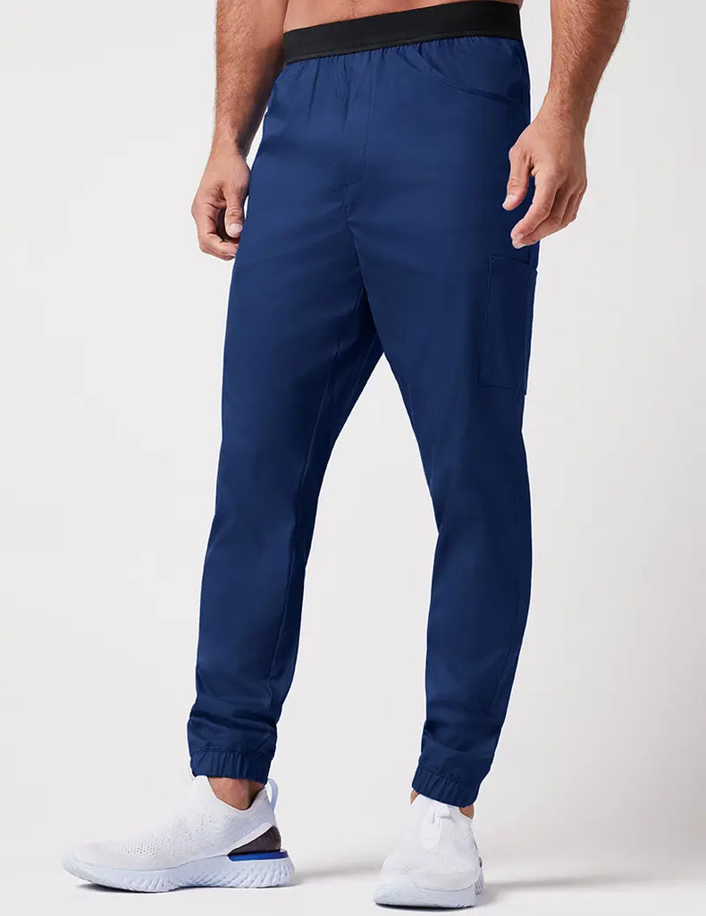 Jaanuu Scrubs Men's Classic Jogger Estate Navy Blue | scrub-supply.com