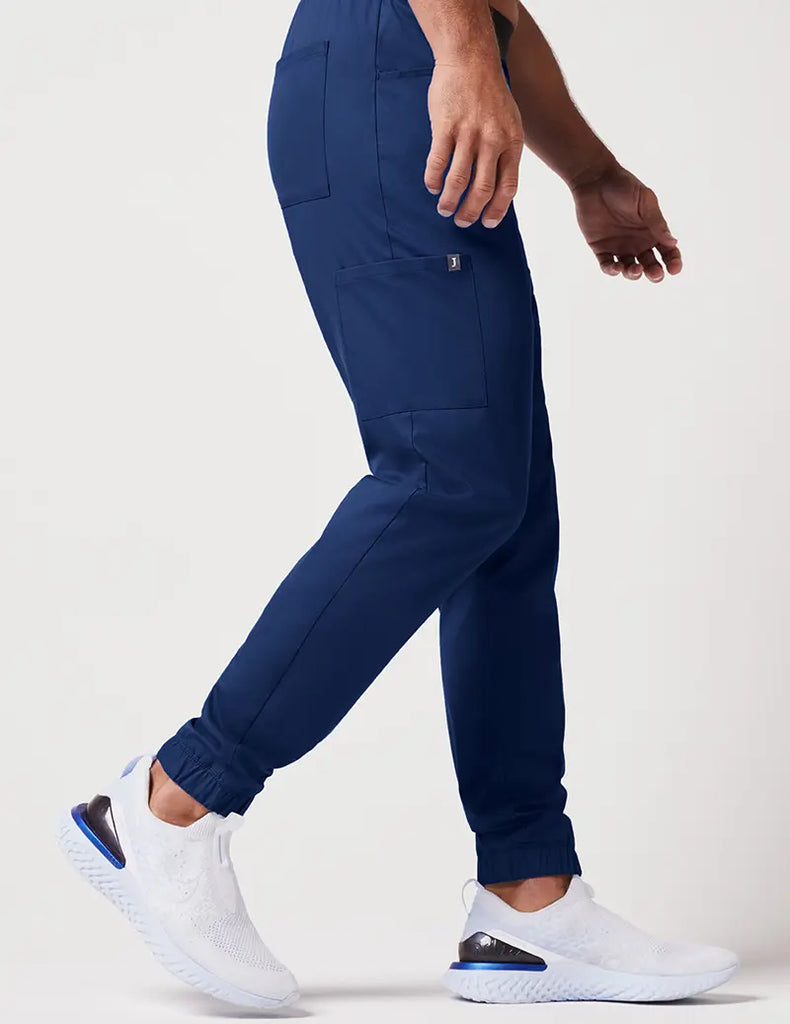 Jaanuu Scrubs Men's Classic Jogger Estate Navy Blue | scrub-supply.com