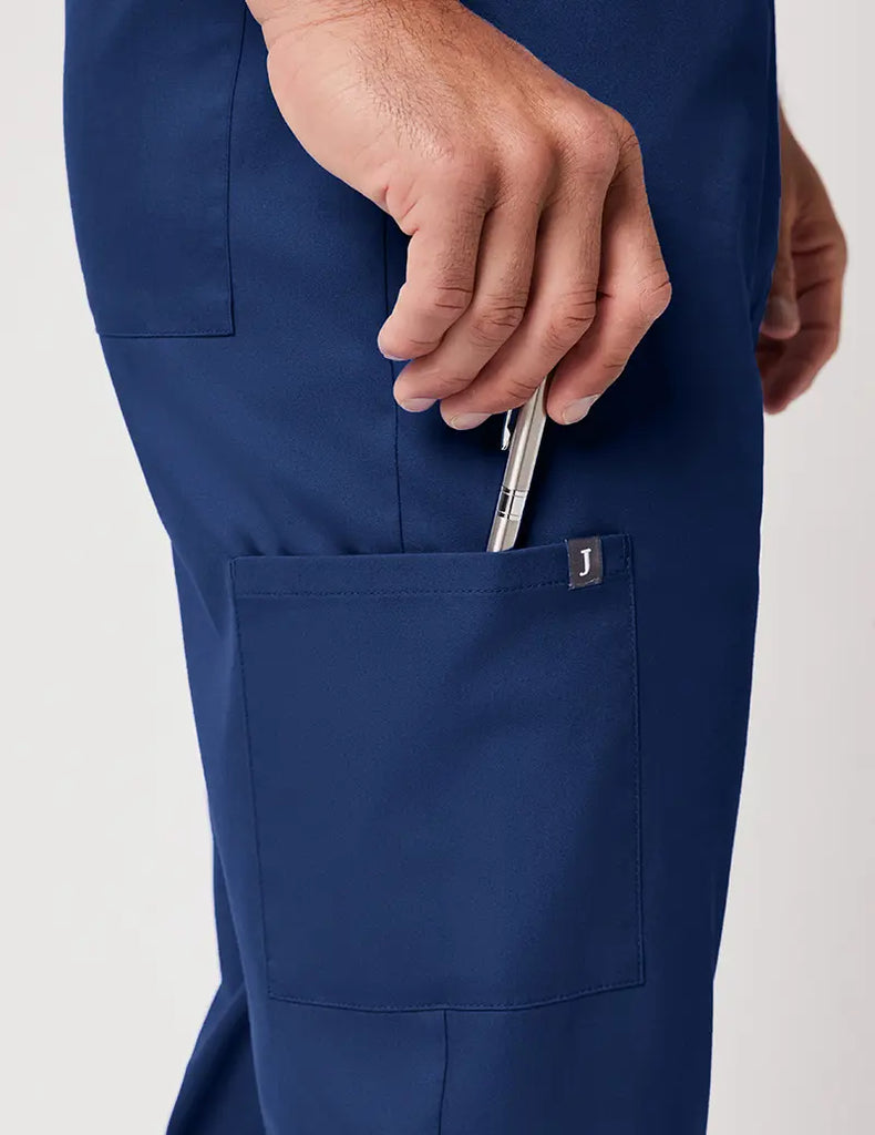 Jaanuu Scrubs Men's Classic Jogger Estate Navy Blue | scrub-supply.com