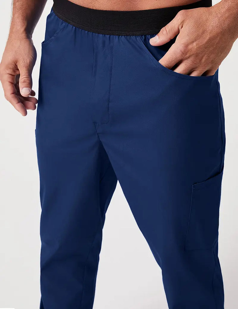 Jaanuu Scrubs Men's Classic Jogger Estate Navy Blue | scrub-supply.com