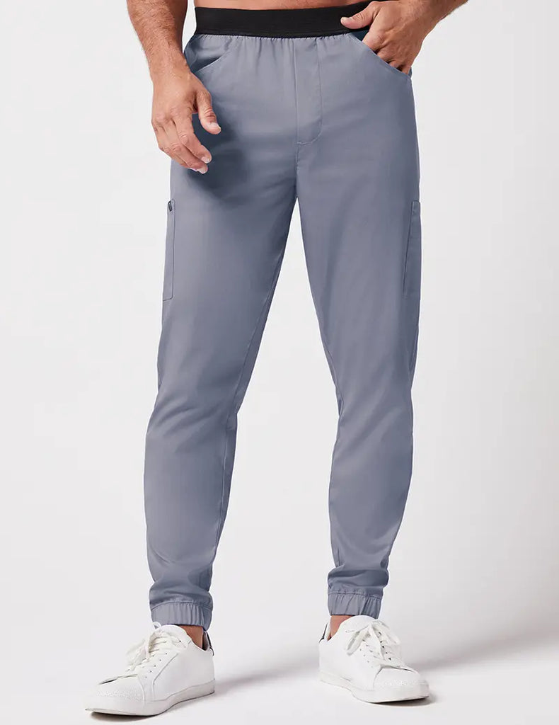 Jaanuu Scrubs Men's Classic Jogger Graphite | scrub-supply.com