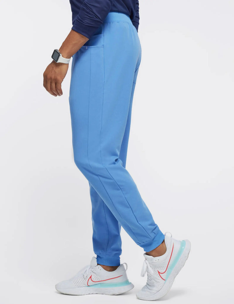 Jaanuu Scrubs Men's Drawstring Scrub Jogger Ceil Blue | scrub-supply.com