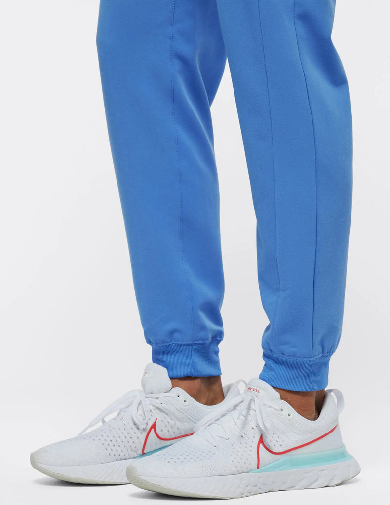 Jaanuu Scrubs Men's Drawstring Scrub Jogger Ceil Blue | scrub-supply.com