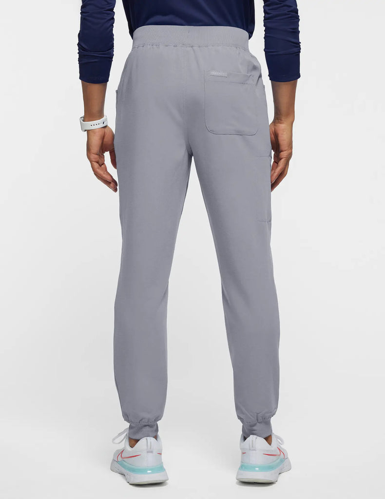 Jaanuu Scrubs Men's Drawstring Scrub Jogger Gray | scrub-supply.com