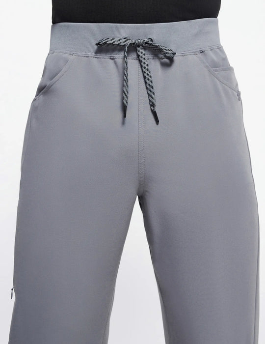 Jaanuu Scrubs Men's Drawstring Scrub Jogger Gray | scrub-supply.com