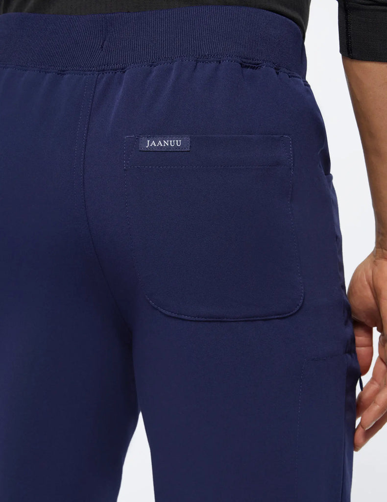 Jaanuu Scrubs Men's Drawstring Scrub Jogger Navy | scrub-supply.com