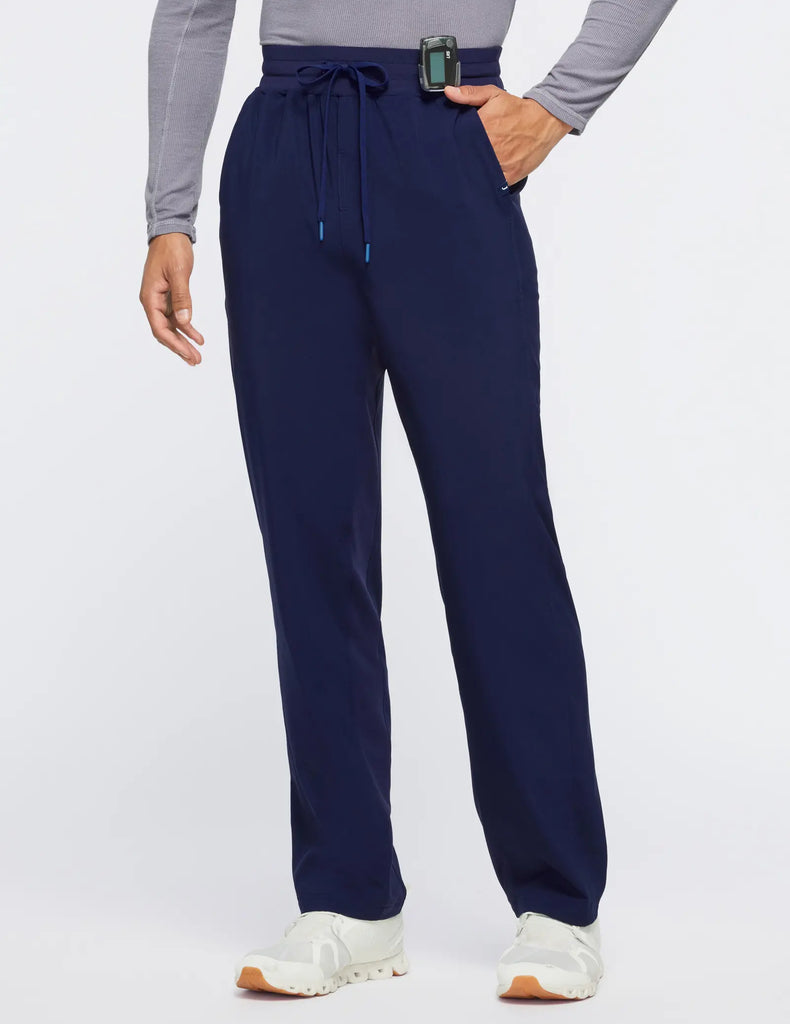 Jaanuu Scrubs Men's All-Day Performance Scrub Pant Navy | scrub-supply.com