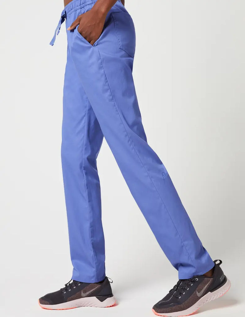 Jaanuu Scrubs Women's Skinny Pant Ceil Blue | scrub-supply.com