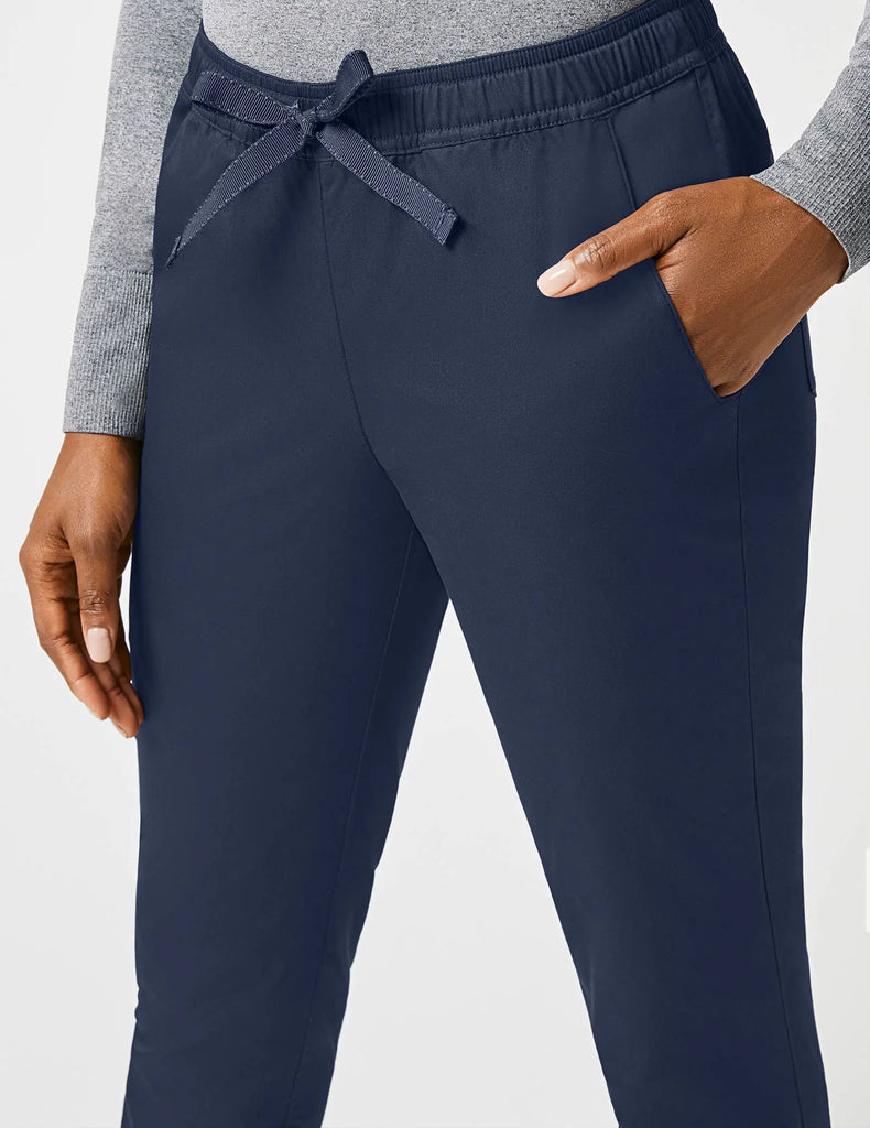 Jaanuu Scrubs Women's Skinny Pant Peacoat | scrub-supply.com