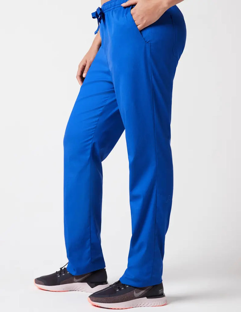 Jaanuu Scrubs Women's Skinny Pant Royal Blue | scrub-supply.com