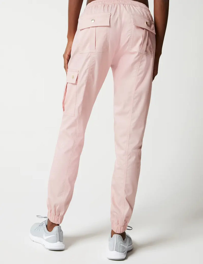 Jaanuu Scrubs Women's Jogger Pant Blushing Pink | scrub-supply.com