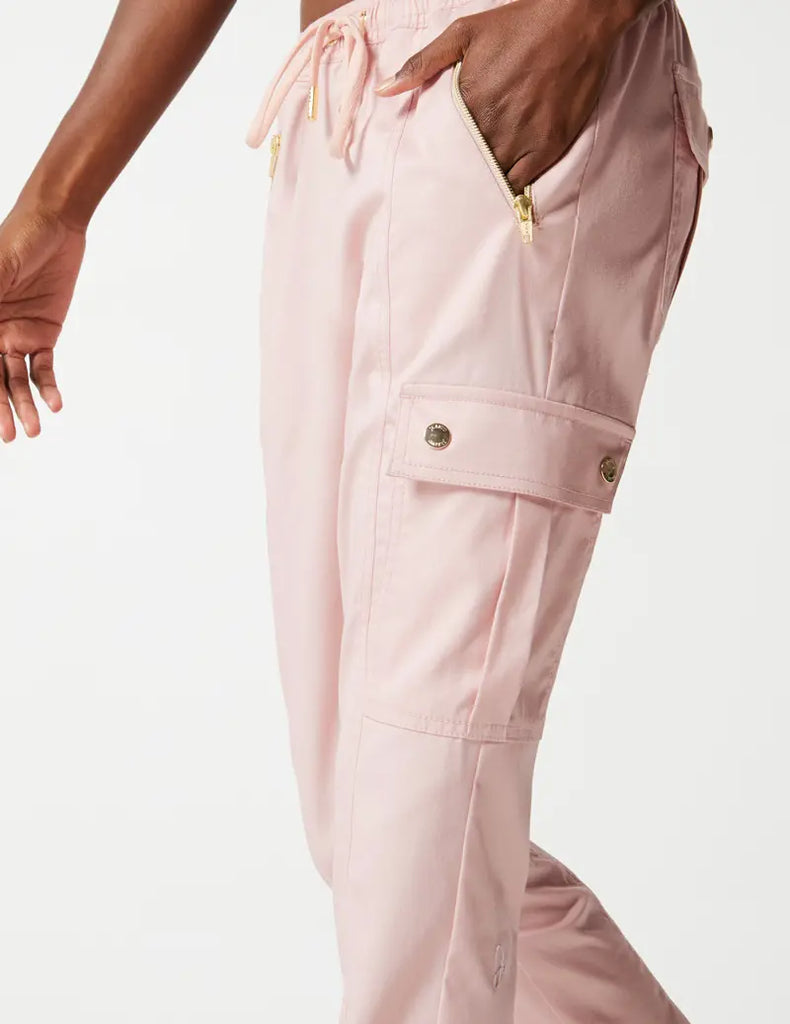 Jaanuu Scrubs Women's Jogger Pant Blushing Pink | scrub-supply.com