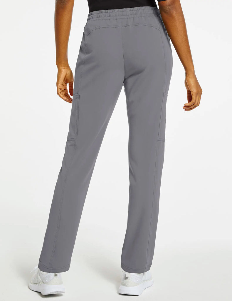 Jaanuu Scrubs Women's 8-Pocket Cargo Scrub Pant Gray | scrub-supply.com