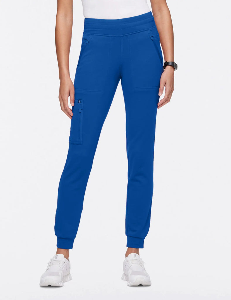 Jaanuu Scrubs Women's 10-Pocket Scrub Jogger Royal Blue | scrub-supply.com