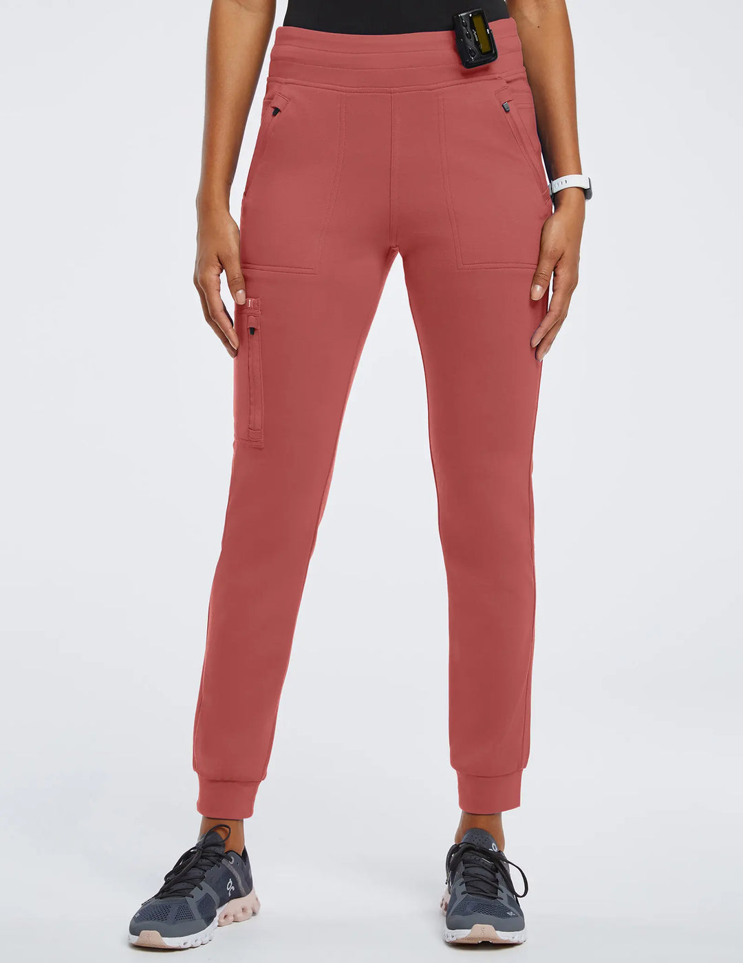 Jaanuu Scrubs Women's 10-Pocket Scrub Jogger Spice | scrub-supply.com