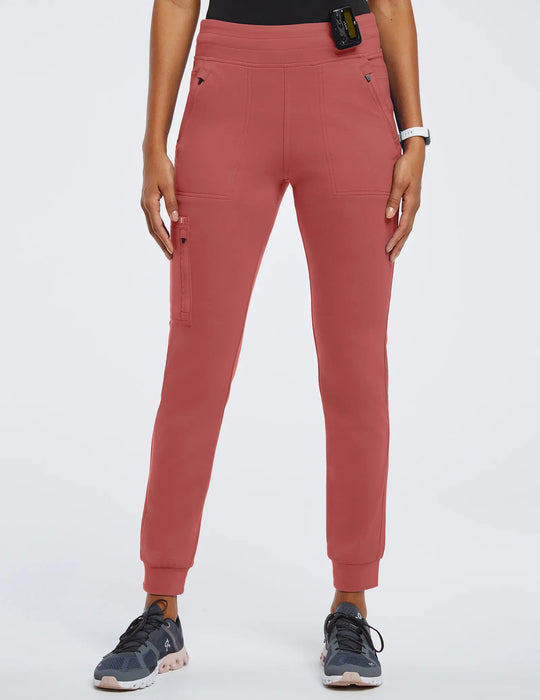 Jaanuu Scrubs Women's 10-Pocket Scrub Jogger Spice | scrub-supply.com