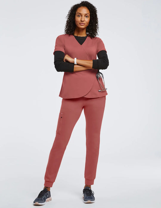 Jaanuu Scrubs Women's 10-Pocket Scrub Jogger Spice | scrub-supply.com