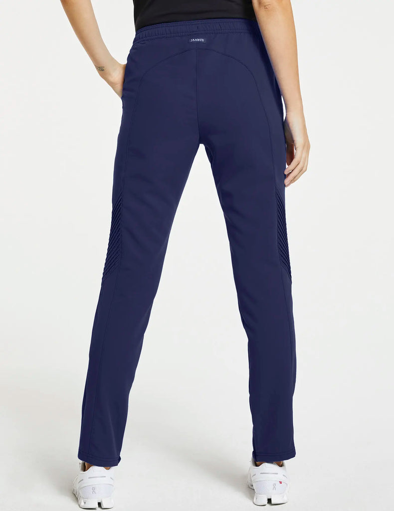 Jaanuu Scrubs Women's Moto Scrub Pant Navy | scrub-supply.com