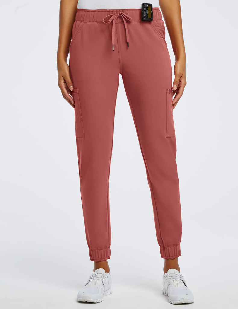 Jaanuu Scrubs Women's Mesh-Enhanced Scrub Jogger Spice | scrub-supply.com