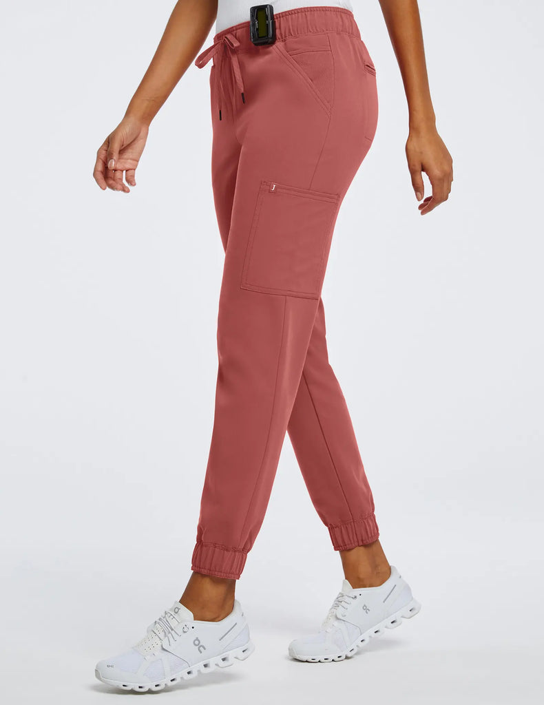 Jaanuu Scrubs Women's Mesh-Enhanced Scrub Jogger Spice | scrub-supply.com