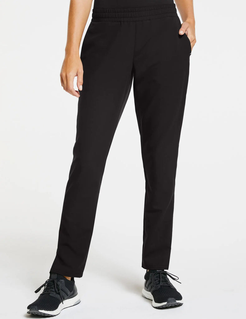 Jaanuu Scrubs Women's Classic Scrub Pant Black | scrub-supply.com