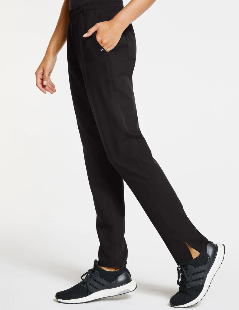 Jaanuu Scrubs Women's Classic Scrub Pant Black | scrub-supply.com