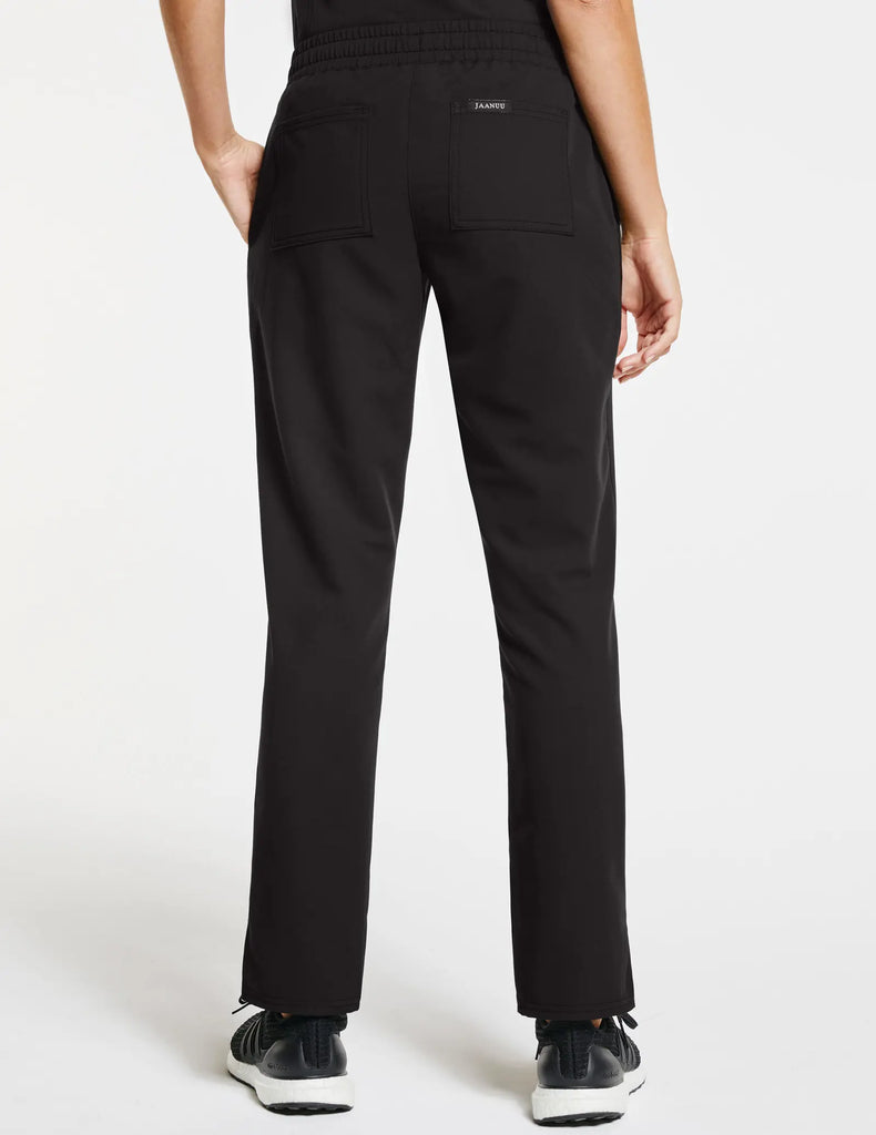 Jaanuu Scrubs Women's Classic Scrub Pant Black | scrub-supply.com