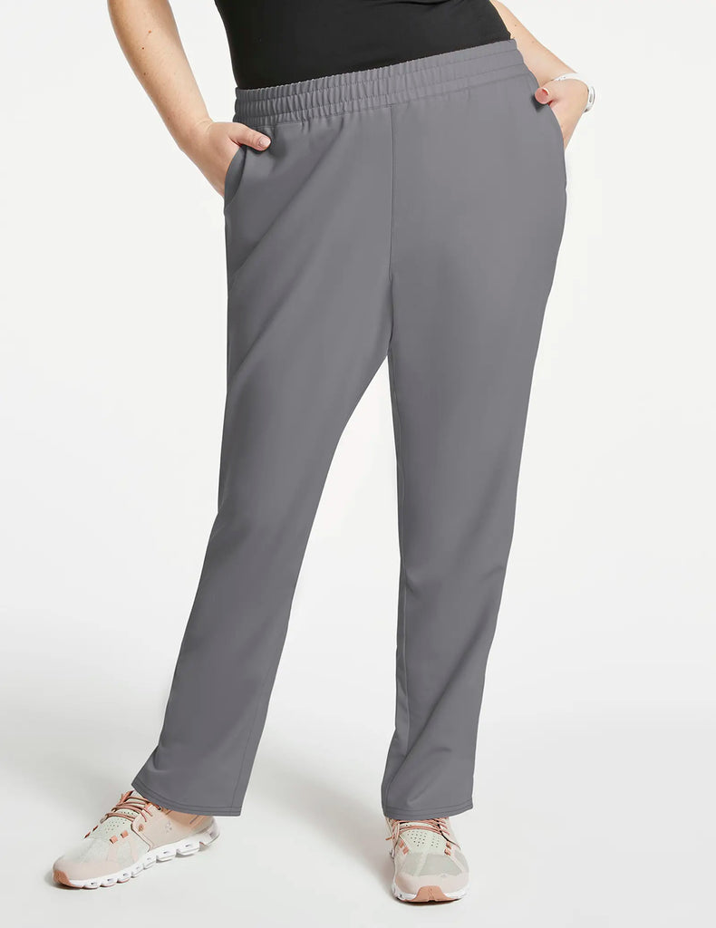 Jaanuu Scrubs Women's Classic Scrub Pant Gray | scrub-supply.com