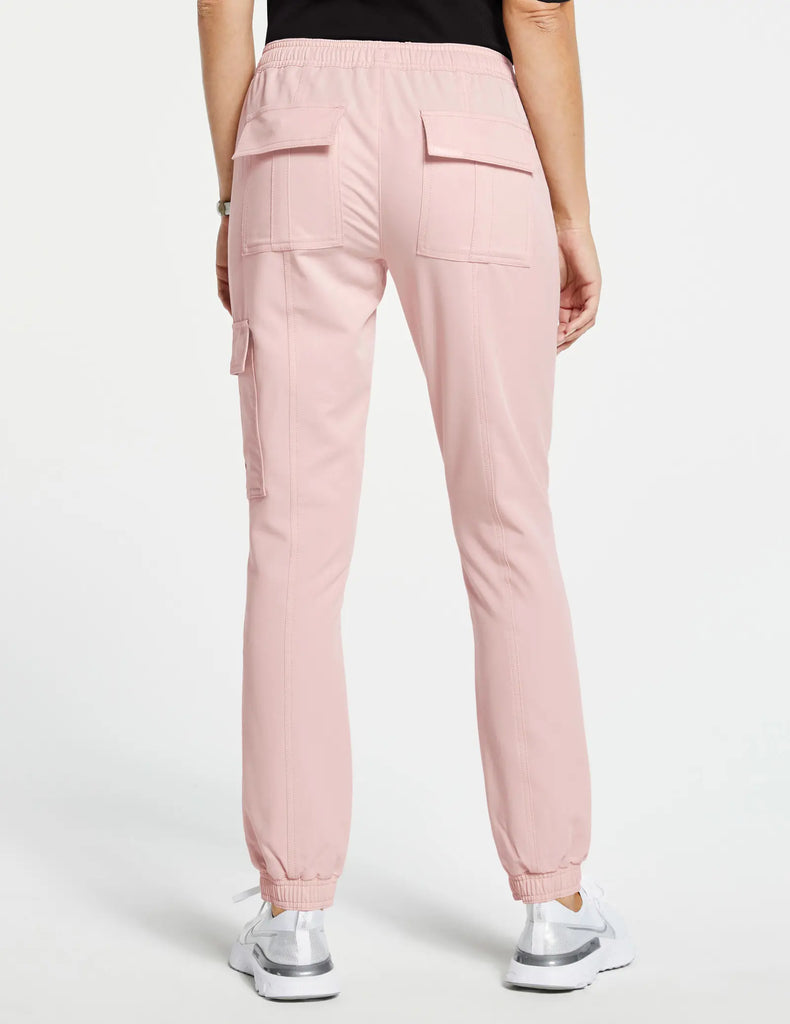 Jaanuu Scrubs Women's Essential Scrub Jogger Blushing Pink | scrub-supply.com