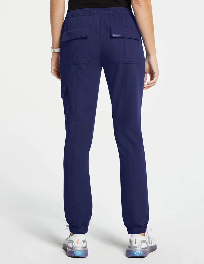 Jaanuu Scrubs Women's Essential Scrub Jogger Navy | scrub-supply.com