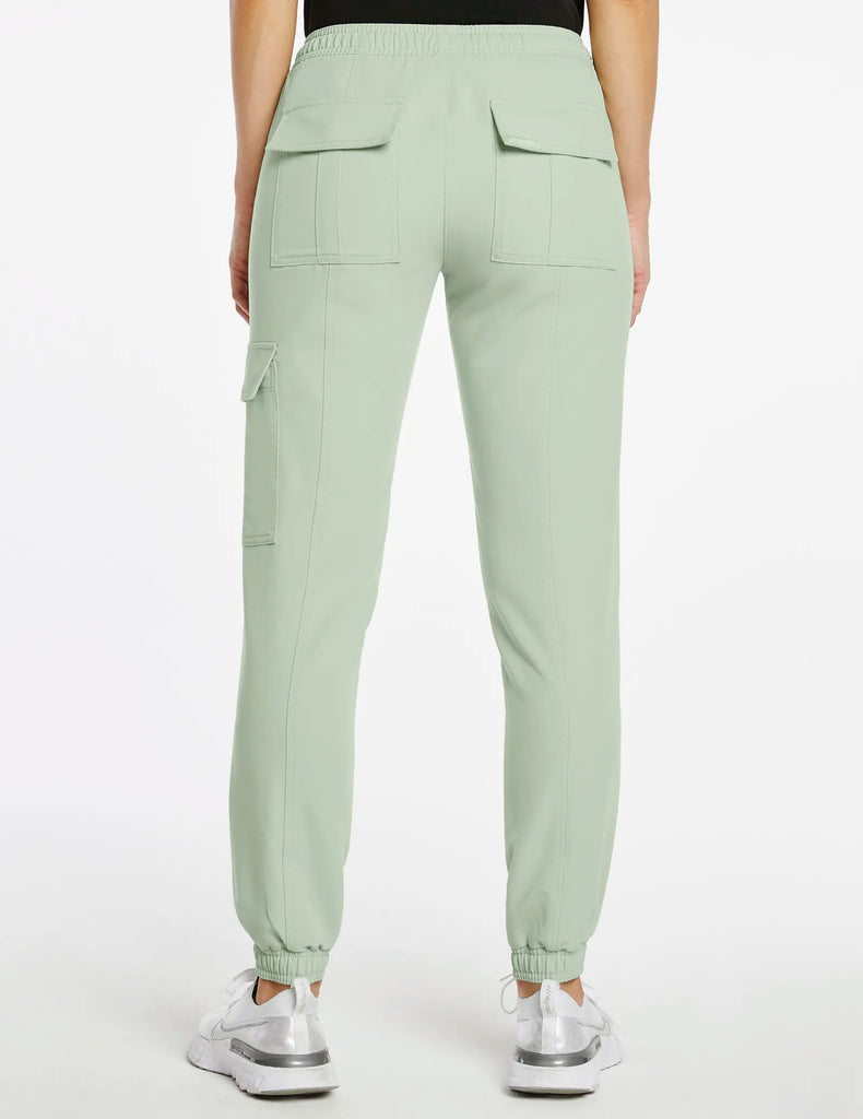 Jaanuu Scrubs Women's Essential Scrub Jogger Sage | scrub-supply.com