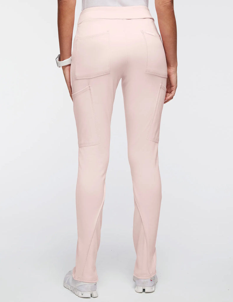 Jaanuu Scrubs Women's Cargo Scrub Pant Blushing Pink | scrub-supply.com